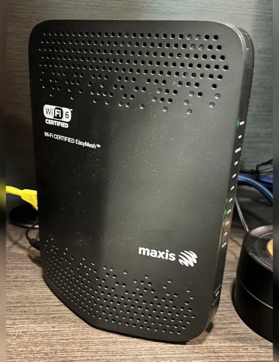 About Maxis WiFi 6 Router
